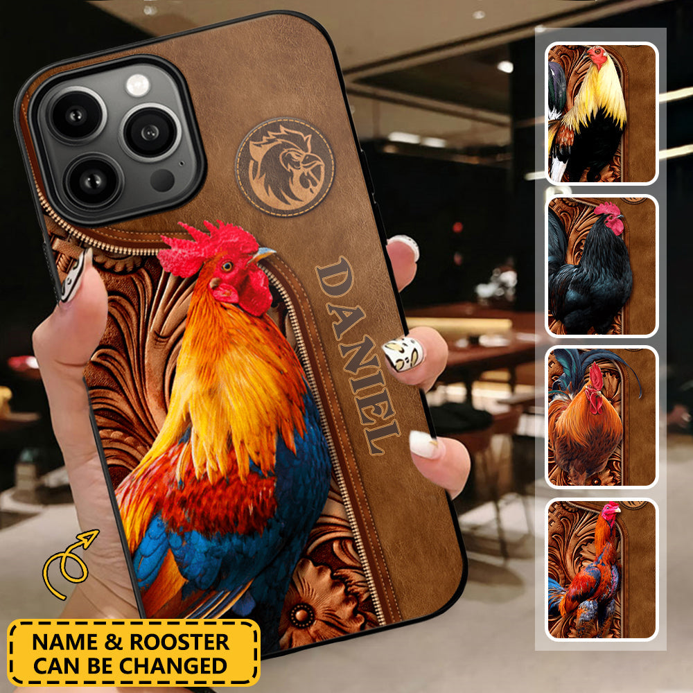 PERSONALIZED ROOSTERS LOVER PHONE CASE