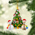 Alpaca-Xmas Tree&Dog-Two Sided Ornament