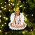 Basenji-In The Hands Of God Xmas-Two Sided Ornament