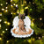 Belgain Malinois-In The Hands Of God Xmas-Two Sided Ornament