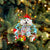 Bichon Frise-Christmas Candy&Gift-Two Sided Ornament