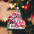 Bull Terrier 1-Christmas in Pink-Two Sided Ornament