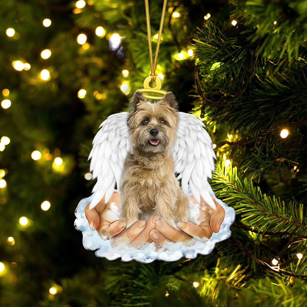 Cairn Terrier-In The Hands Of God Xmas-Two Sided Ornament