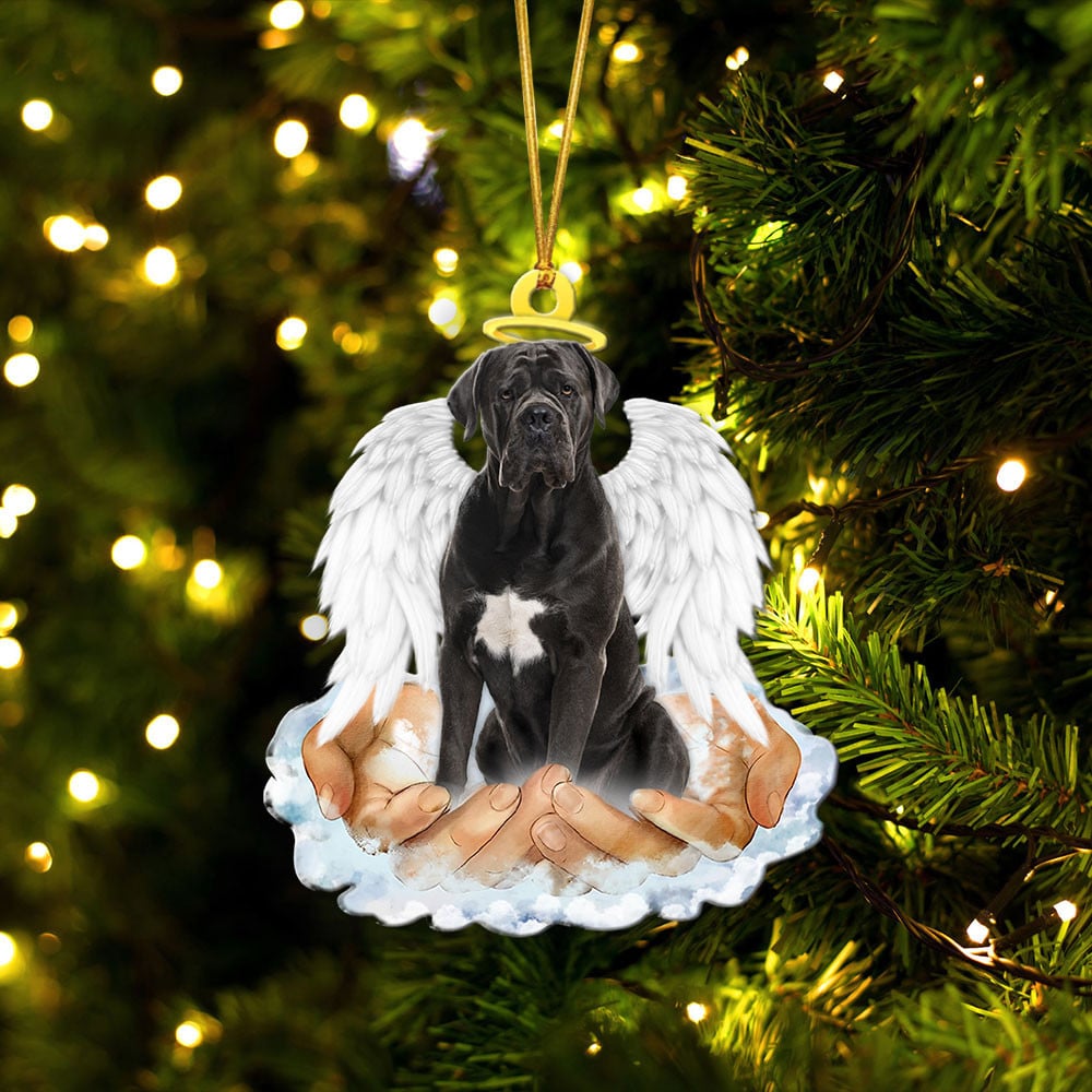 Cane Corso-In The Hands Of God Xmas-Two Sided Ornament