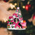 Cavalier King Charles Spaniel 3-Christmas in Pink-Two Sided Ornament