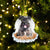Cesky Terrier-In The Hands Of God Xmas-Two Sided Ornament