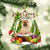 Chow Chow-Christmas Crystal Box Dog-Two Sided Ornament
