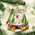 Coton De Tulear-Christmas Crystal Box Dog-Two Sided Ornament
