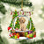 English Cocker Spaniel-Christmas Crystal Box Dog-Two Sided Ornament