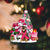 German Shepherd 1-Christmas in Pink-Two Sided Ornament
