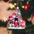Newfoundland 1-Christmas in Pink-Two Sided Ornament