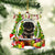 Pekingese-Christmas Crystal Box Dog-Two Sided Ornament