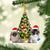 Pekingese-Xmas Tree&Dog-Two Sided Ornament
