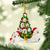 Samoyed-Xmas Tree&Dog-Two Sided Ornament