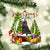 Schipperke-Christmas Crystal Box Dog-Two Sided Ornament