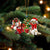 Shetland Sheepdog-Christmas girl-Two Sided Ornament