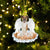 Smooth Fox Terrier-In The Hands Of God Xmas-Two Sided Ornament