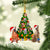 Thai Ridgeback-Xmas Tree&Dog-Two Sided Ornament