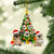 Tibetan Spaniel-Xmas Tree&Dog-Two Sided Ornament