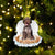 Wirehaired Pointing Griffon-In The Hands Of God Xmas-Two Sided Ornament